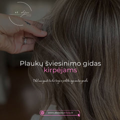 Plaukų šviesinimo gidas kirpėjams