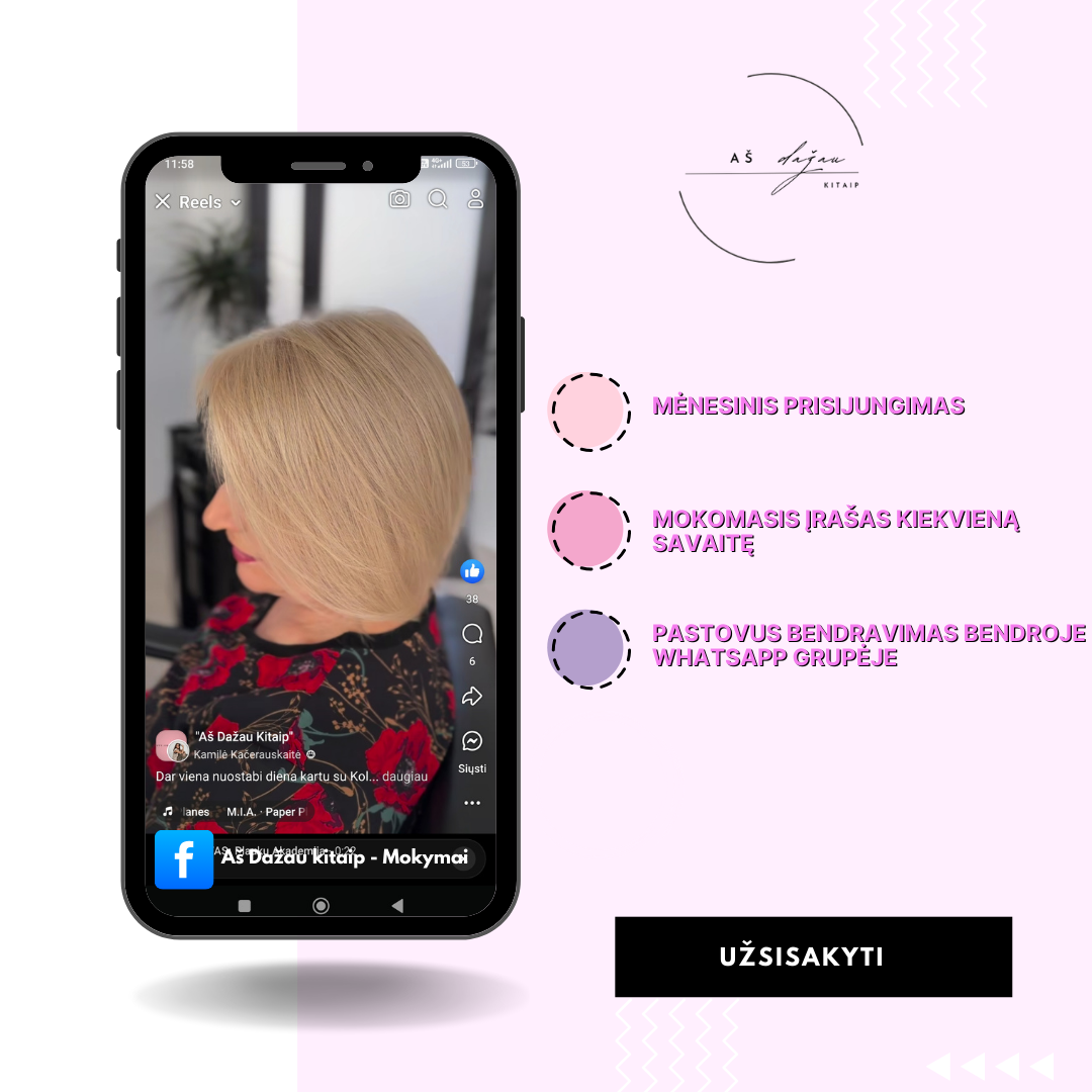 Mokymai internetu (mėnesinis prisijungimas)